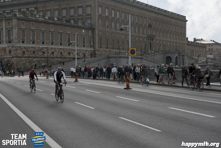 Bild från Velothon Stockholm 2015 - Slottet