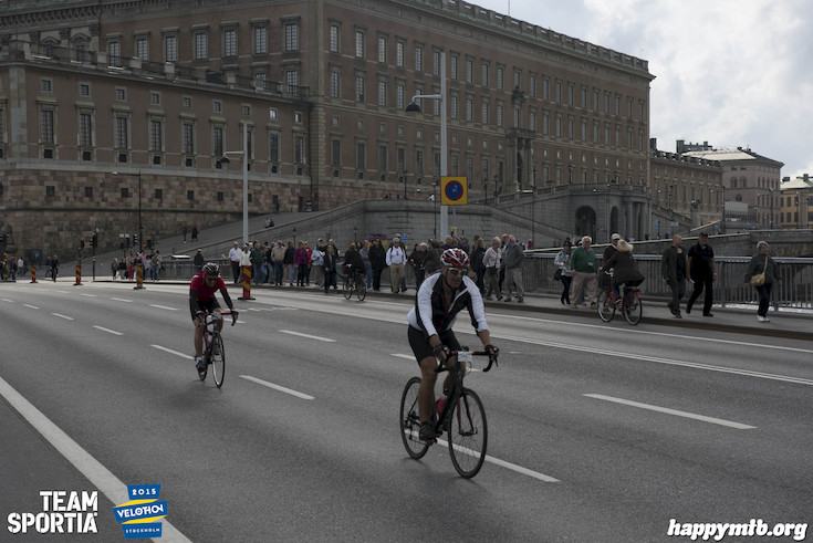 Bild från Velothon Stockholm 2015 - Slottet