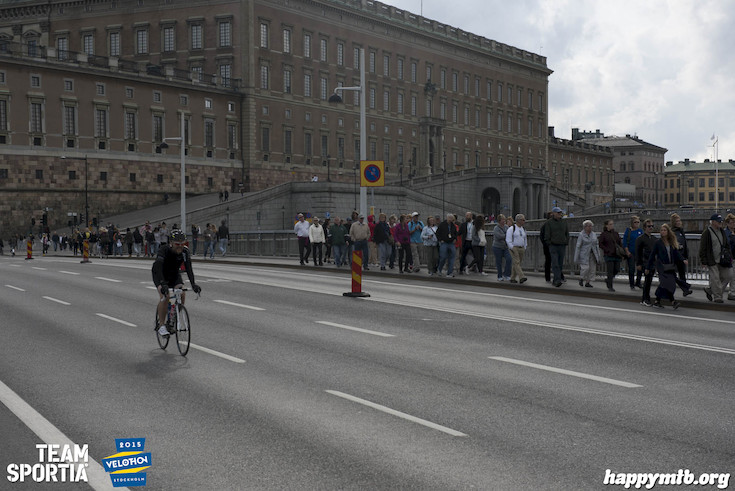 Bild från Velothon Stockholm 2015 - Slottet