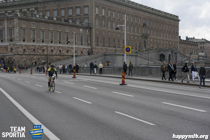 Bild från Velothon Stockholm 2015 - Slottet