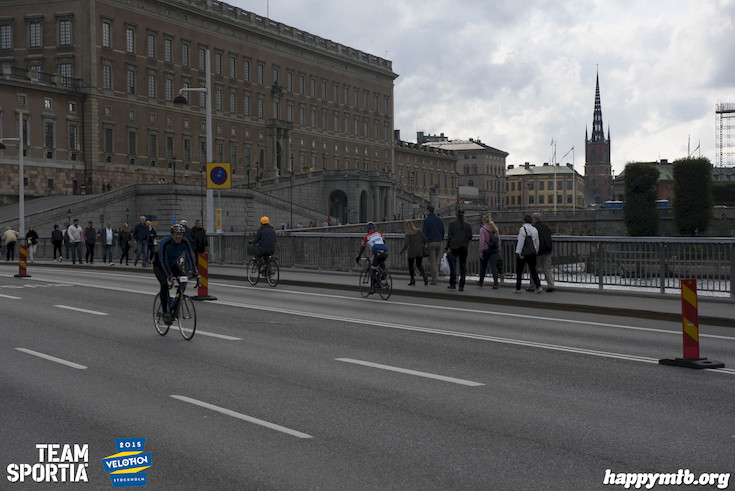 Bild från Velothon Stockholm 2015 - Slottet