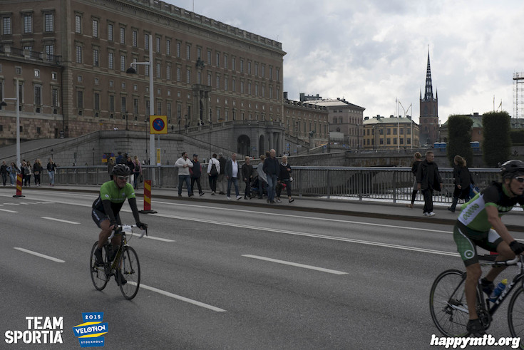 Bild från Velothon Stockholm 2015 - Slottet