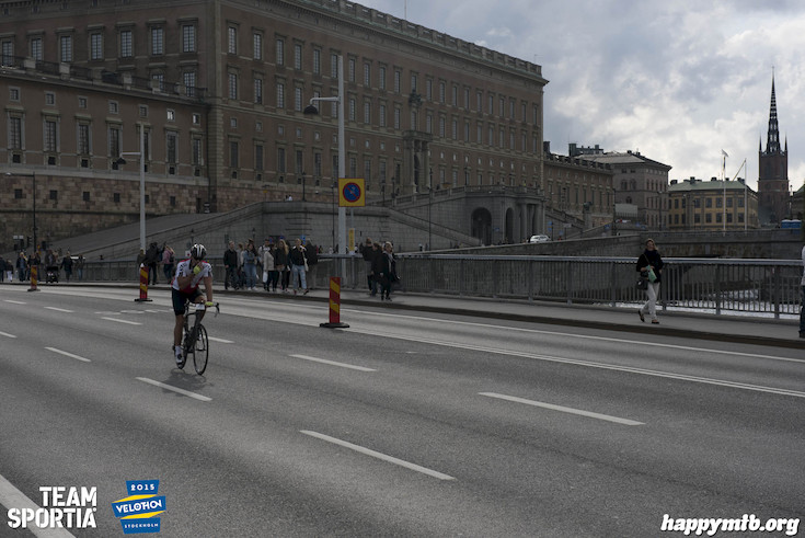 Bild från Velothon Stockholm 2015 - Slottet