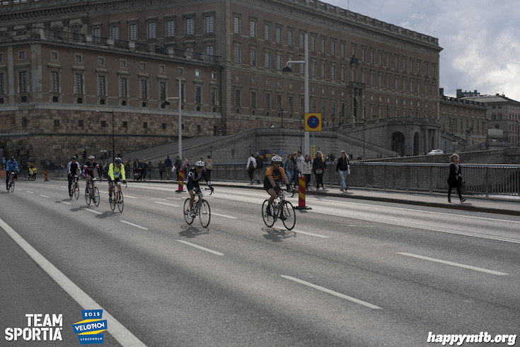 Bild från Velothon Stockholm 2015 - Slottet