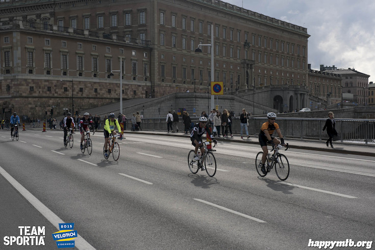 Bild från Velothon Stockholm 2015 - Slottet