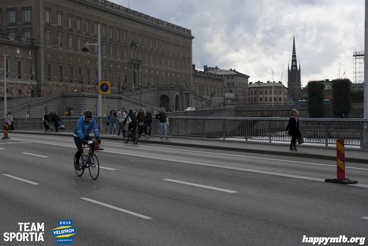 Bild från Velothon Stockholm 2015 - Slottet