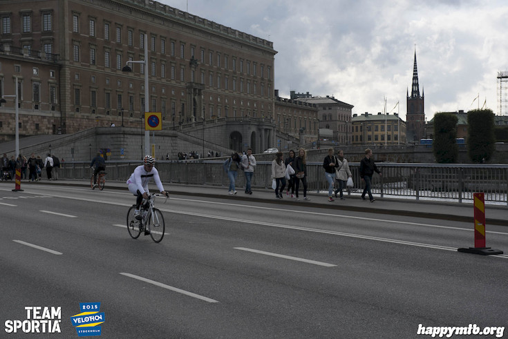 Bild från Velothon Stockholm 2015 - Slottet