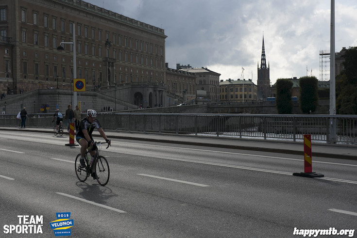 Bild från Velothon Stockholm 2015 - Slottet