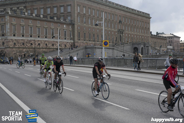 Bild från Velothon Stockholm 2015 - Slottet