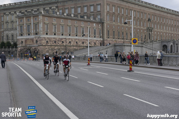 Bild från Velothon Stockholm 2015 - Slottet