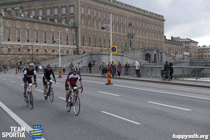 Bild från Velothon Stockholm 2015 - Slottet