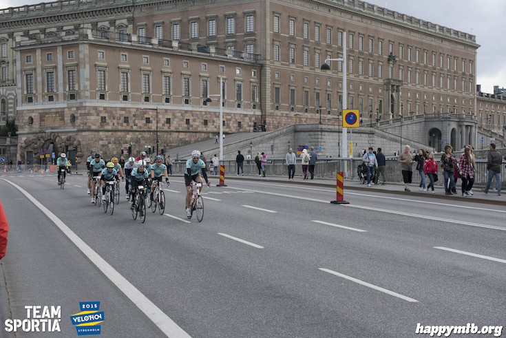 Bild från Velothon Stockholm 2015 - Slottet