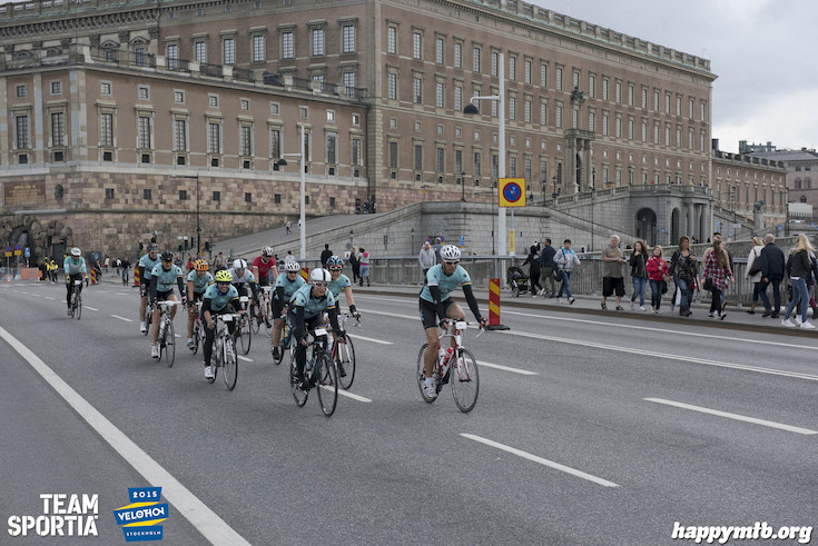 Bild från Velothon Stockholm 2015 - Slottet