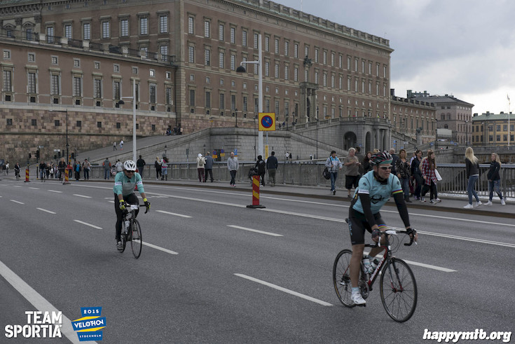 Bild från Velothon Stockholm 2015 - Slottet