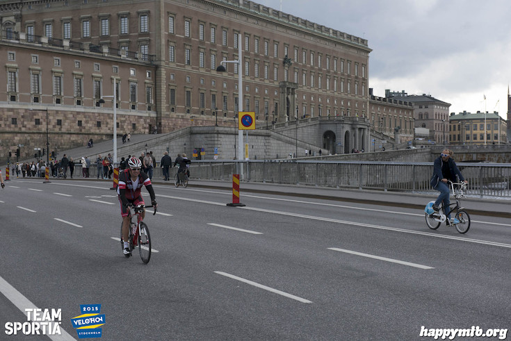 Bild från Velothon Stockholm 2015 - Slottet