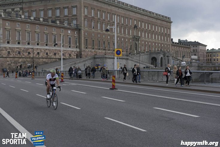 Bild från Velothon Stockholm 2015 - Slottet