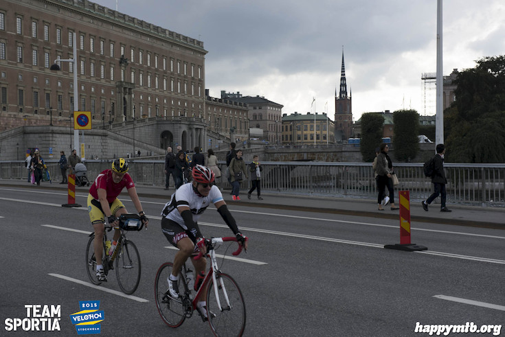 Bild från Velothon Stockholm 2015 - Slottet