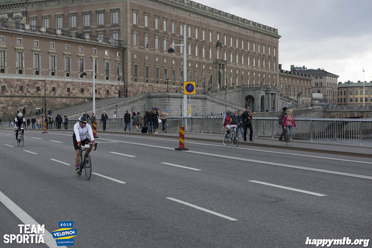 Bild från Velothon Stockholm 2015 - Slottet