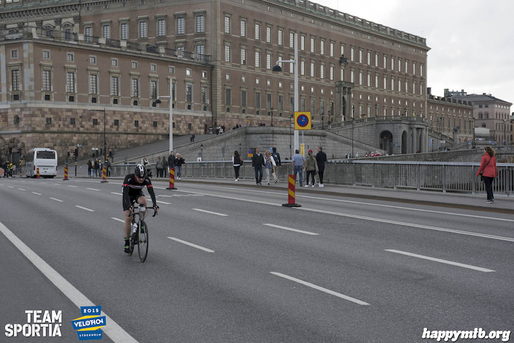 Bild från Velothon Stockholm 2015 - Slottet