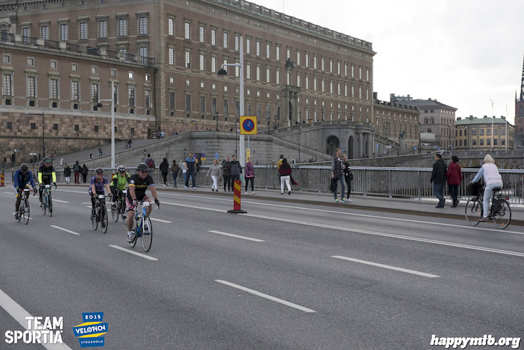 Bild från Velothon Stockholm 2015 - Slottet