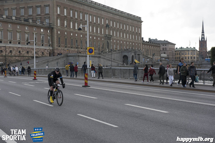Bild från Velothon Stockholm 2015 - Slottet
