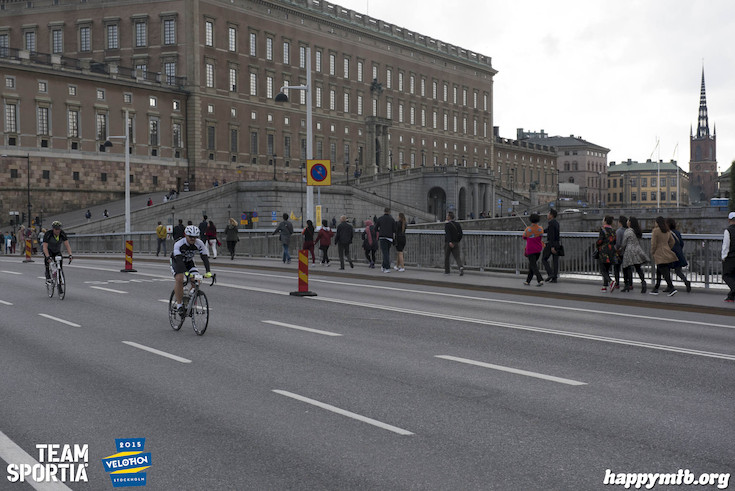 Bild från Velothon Stockholm 2015 - Slottet