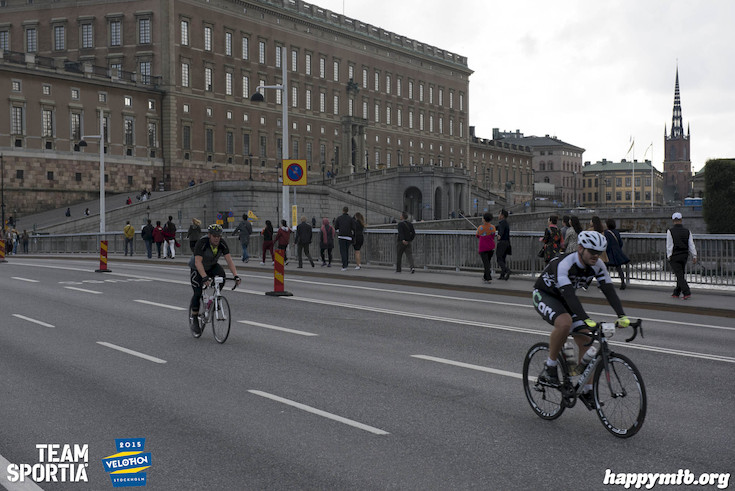 Bild från Velothon Stockholm 2015 - Slottet