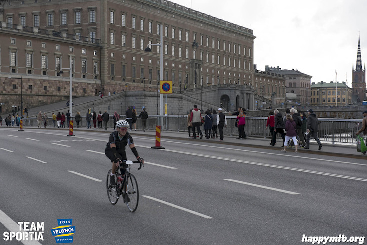 Bild från Velothon Stockholm 2015 - Slottet