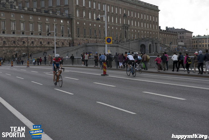 Bild från Velothon Stockholm 2015 - Slottet