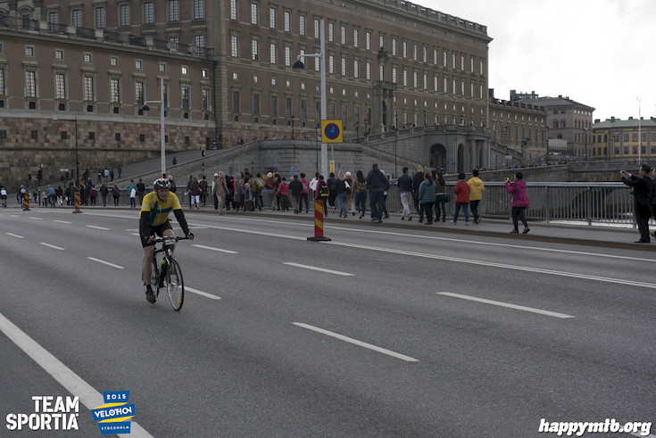 Bild från Velothon Stockholm 2015 - Slottet