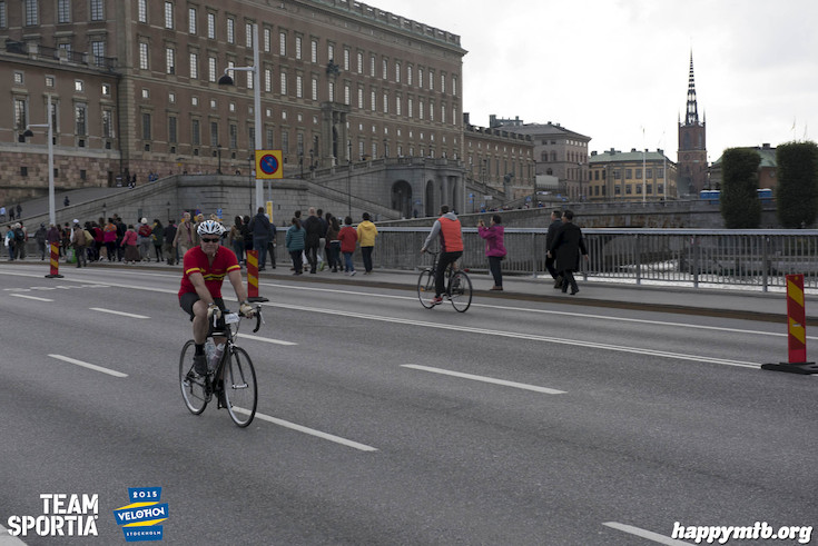 Bild från Velothon Stockholm 2015 - Slottet