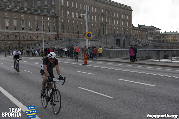 Bild från Velothon Stockholm 2015 - Slottet