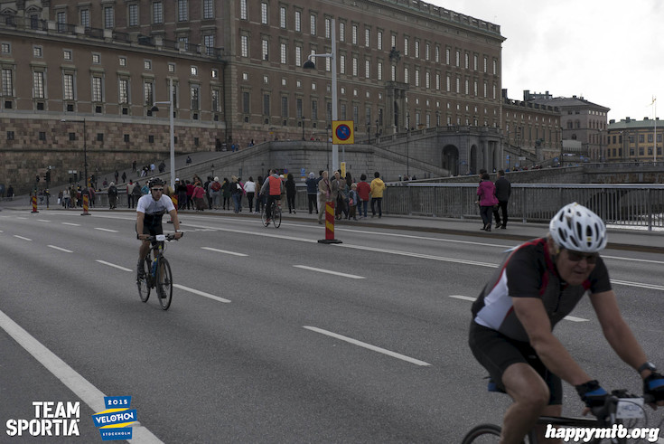 Bild från Velothon Stockholm 2015 - Slottet