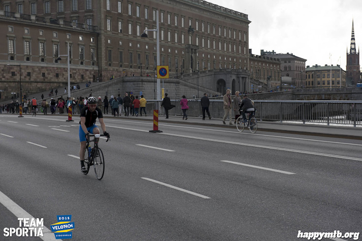 Bild från Velothon Stockholm 2015 - Slottet
