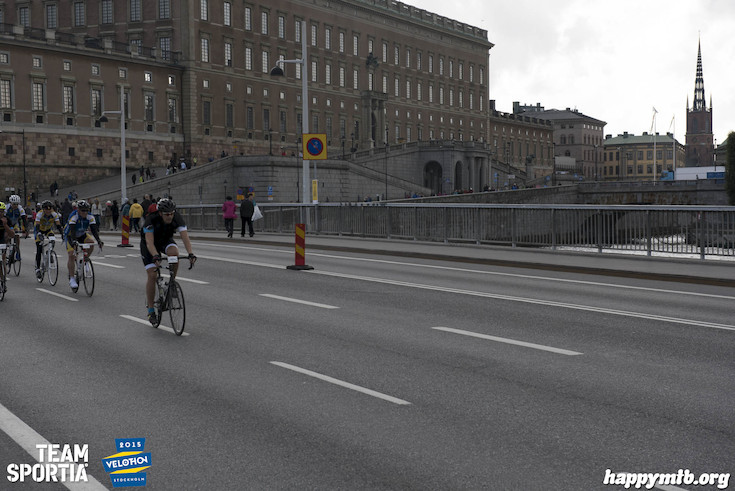 Bild från Velothon Stockholm 2015 - Slottet
