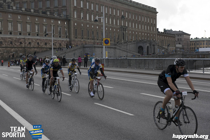 Bild från Velothon Stockholm 2015 - Slottet