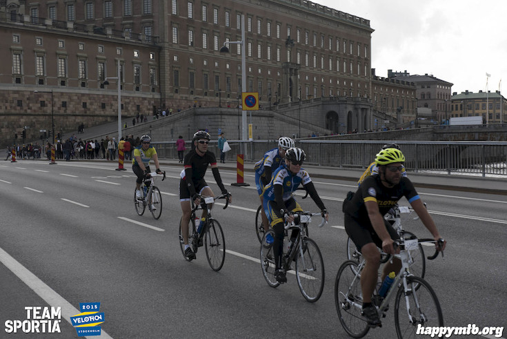Bild från Velothon Stockholm 2015 - Slottet