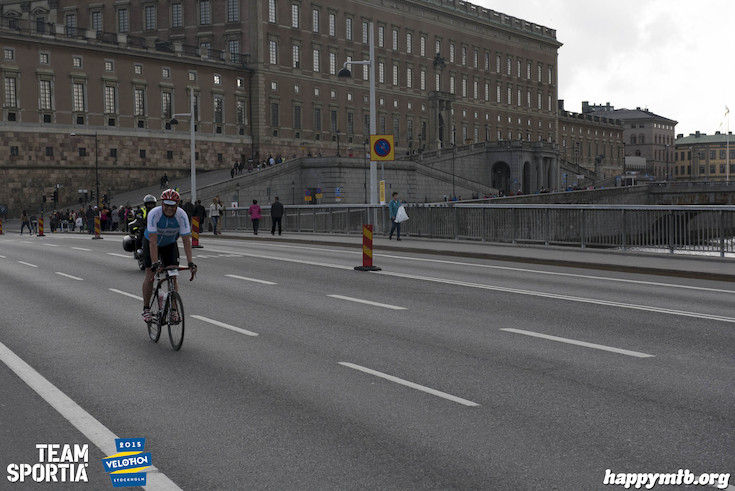 Bild från Velothon Stockholm 2015 - Slottet