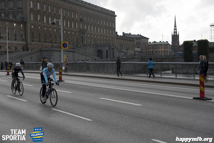 Bild från Velothon Stockholm 2015 - Slottet