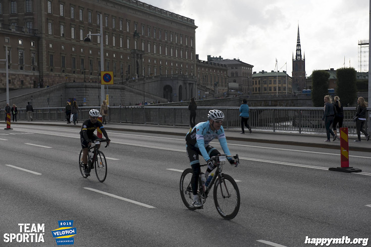 Bild från Velothon Stockholm 2015 - Slottet