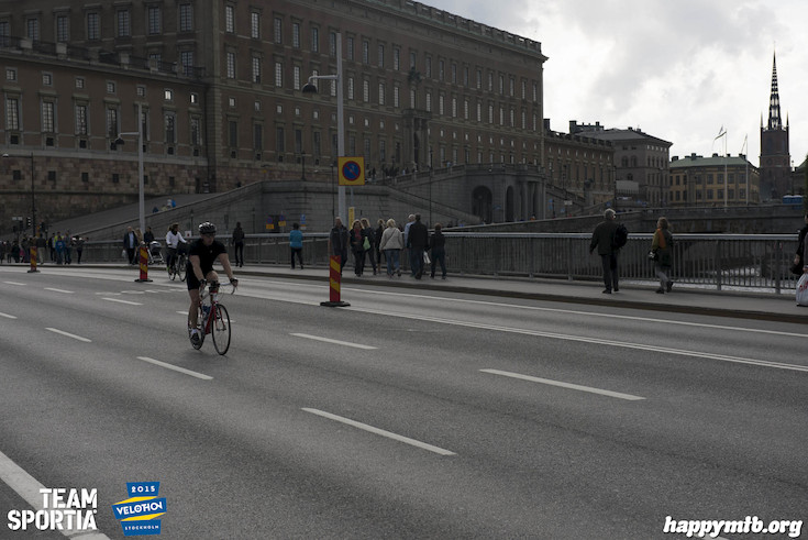 Bild från Velothon Stockholm 2015 - Slottet