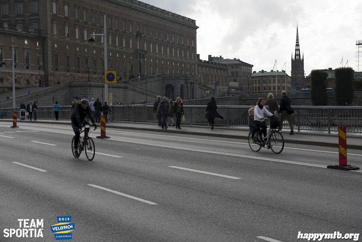 Bild från Velothon Stockholm 2015 - Slottet