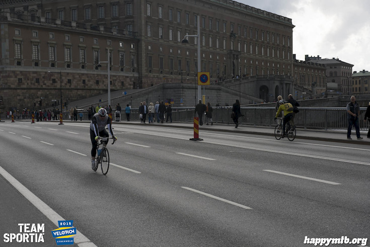 Bild från Velothon Stockholm 2015 - Slottet