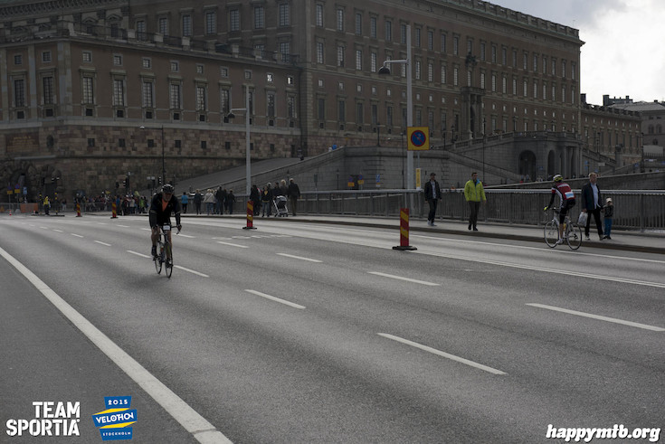 Bild från Velothon Stockholm 2015 - Slottet