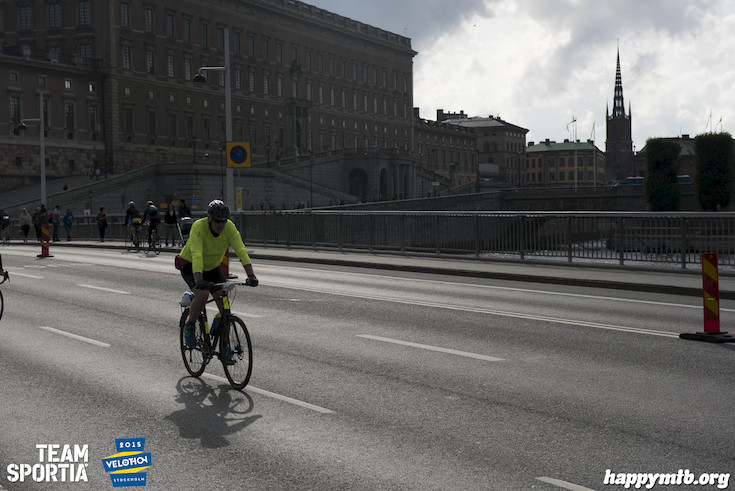 Bild från Velothon Stockholm 2015 - Slottet