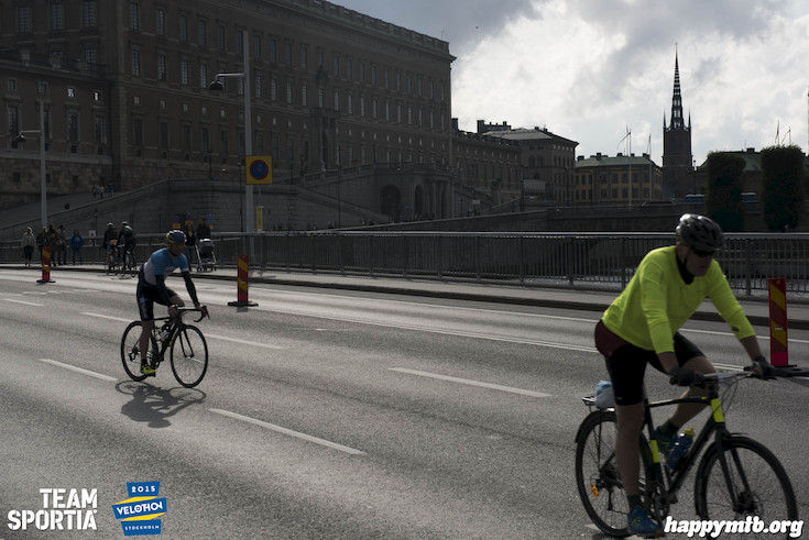 Bild från Velothon Stockholm 2015 - Slottet