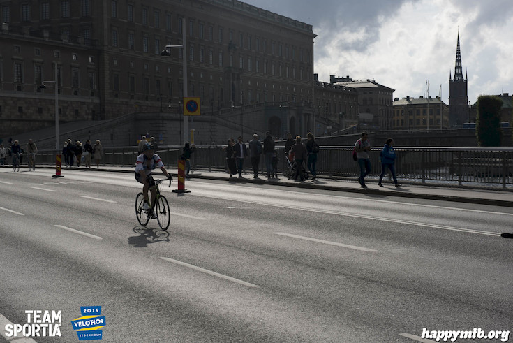 Bild från Velothon Stockholm 2015 - Slottet