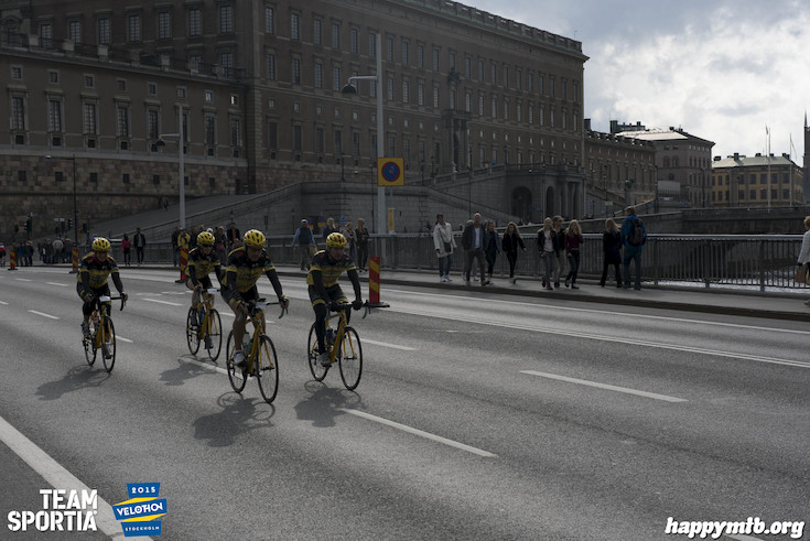 Bild från Velothon Stockholm 2015 - Slottet