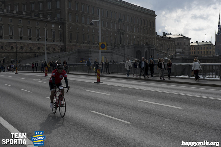 Bild från Velothon Stockholm 2015 - Slottet