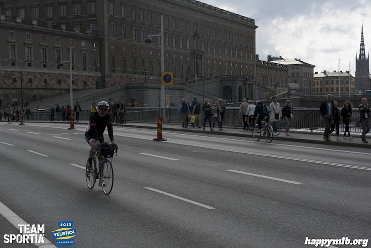 Bild från Velothon Stockholm 2015 - Slottet